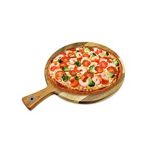 12 inch solid wood pizza pan Acacia wood cutting board