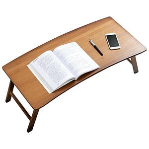 Bamboo Laptop Desk Adjustable Portable Breakfast Serving Bed Tray Multifunctional Table