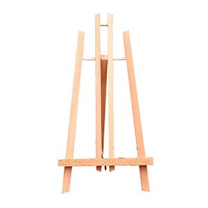 Adjustable artist wooden triangular display painting art easel stand