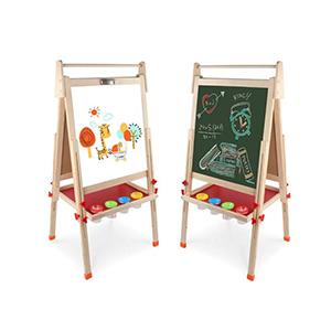 Best Selling Height Adjustable Whiteboard Chalkboard Wooden Kid's Art Easel Tabletop Easel Drawing Stand Wood 7-10days CN;SHN