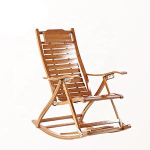 Factory direct sales wood rocking chair with foot rest 1 buyer