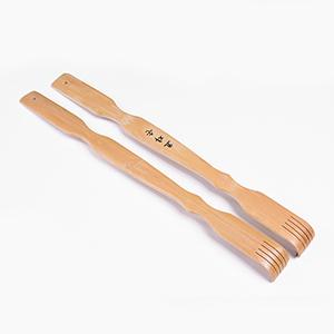 Korean Words Bamboo Wooden Massager Itch Therapeutic Relaxer Massager Back Massage Itch Scratcher