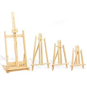 Mikailan 30/40/50/80cm artist wooden easel table / wood desk table desktop easel / table top easel