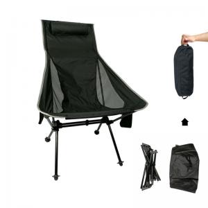 Outdoor camping folding chair Aluminum moon chair