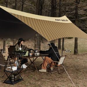 Outdoor leisure butterfly camping sun protection rain proof hex vinyl canopy tent