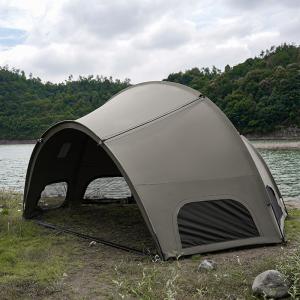 Outdoor military style barbecue camping tent