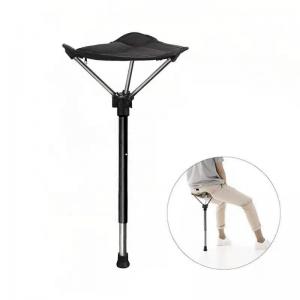 Outdoor retractable stool convenient queuing device