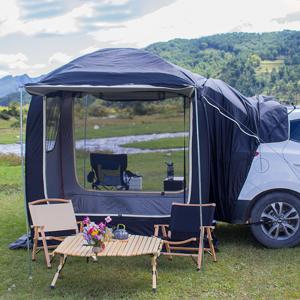 Outdoor road trip camping awning car extension tent