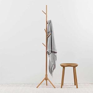 Porte Manteau Perchero Cheap Wholesale Bedroom Living Room Furniture Modern Wooden Stand Standing Hanger Coat Rack