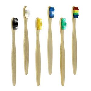 Free Sample Custom Wholesale Biodegradable Eco Friendly Black Soft Bamboo Tooth Brush Charcoal Bambo Bambu Bamboo Toothbrush