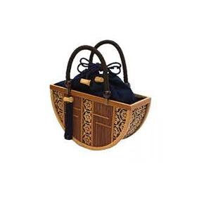 Summer Fashion 2022 Hand Bag Hot Water Proof Summer Beach Bamboo Hollow Luxury Customize Woven Held - Eco product