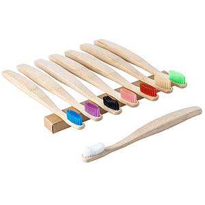 Wholesale CE Biodegradable BambooToothbrush Organic Charcoal Set Wooden tooth brush Custom Moso Bamboo Toothbrush