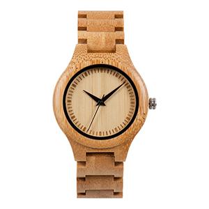 Wholesale Handcrafted Design Your Own Wood Original bamboo Watches