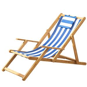 Recliner Chair Zero Gravity Chair Recliner Recliner Sofa Portable Wooden Leisure Beach Chair