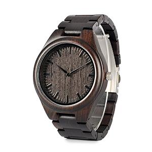 natural wooden watches for man handcrafted wood bamboo watch with wood strap