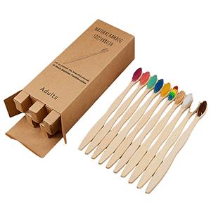 new style wholesale Environmental friendly Bamboo Toothbrush home travel Biodegradable BPA free