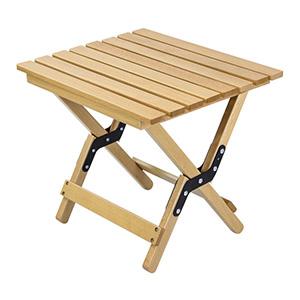 2021 New Arrivals Tianye outdoor portable camping wood picnic stool chair and bamboo mini folding table